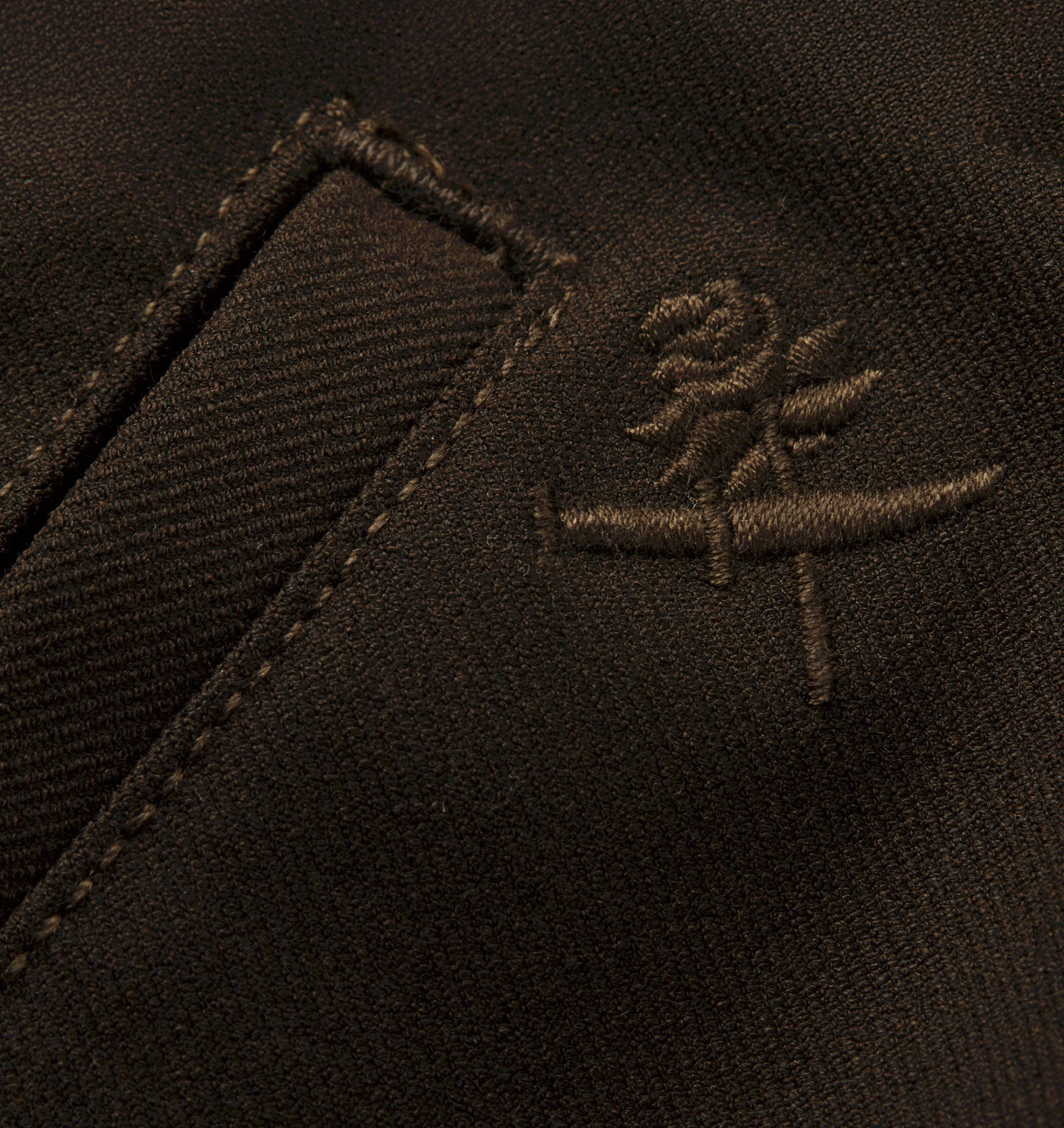 Alby Pleated Short - Espresso