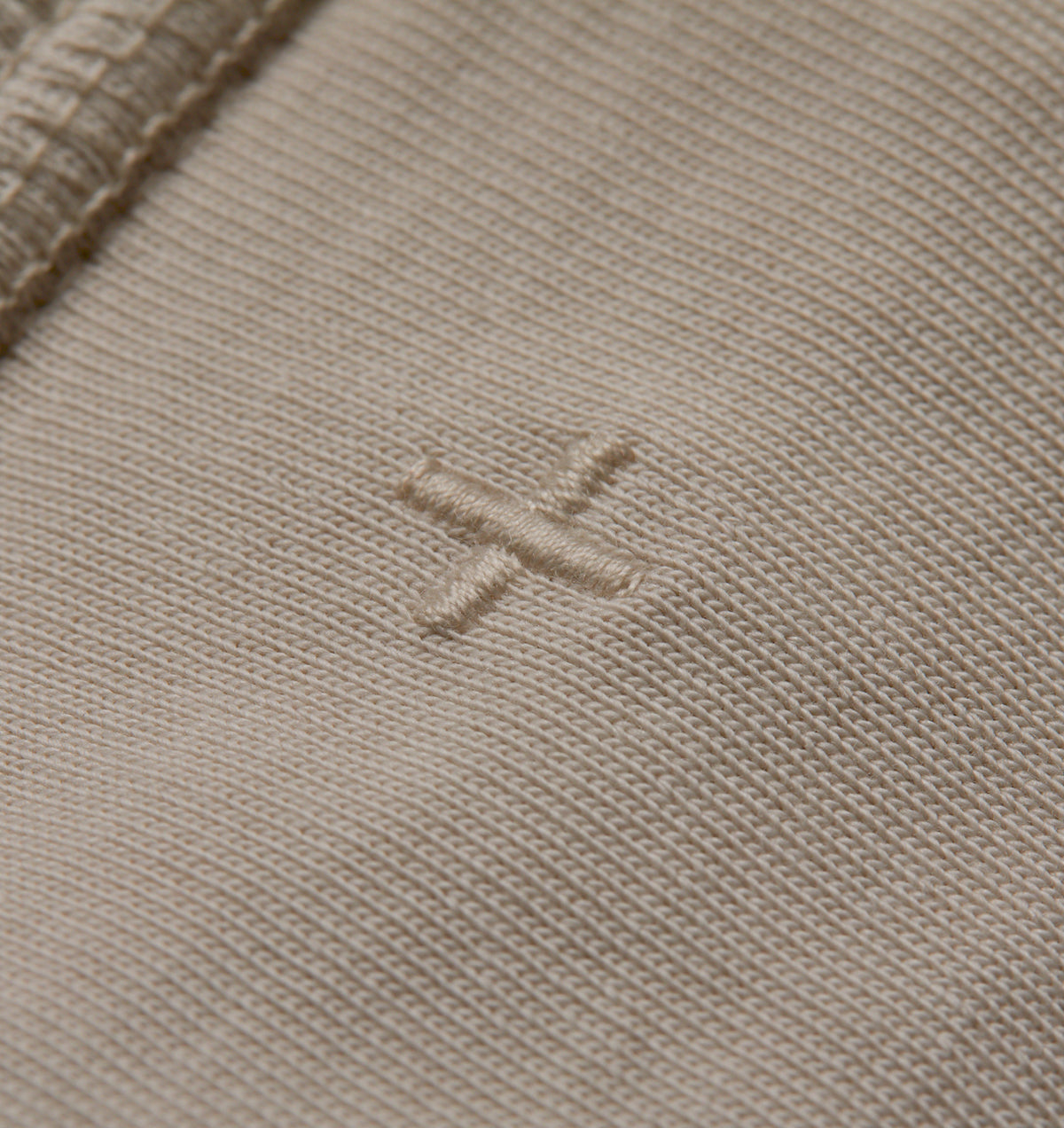Crop Box Tee - Sandstone