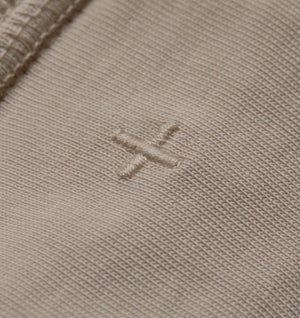 Crop Box Tee - Sandstone