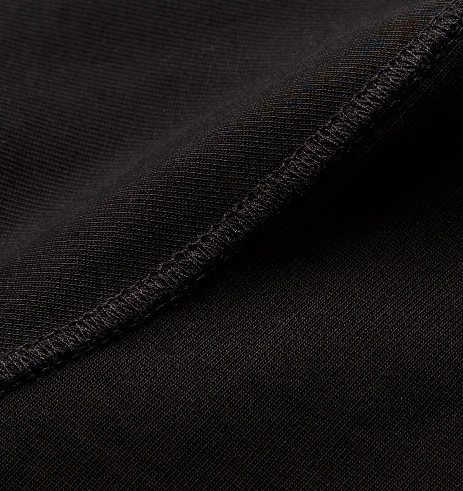 Crop Box LS Tee - Black