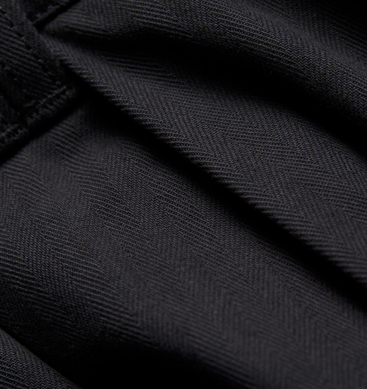 Twin Pleat Pant - Charcoal