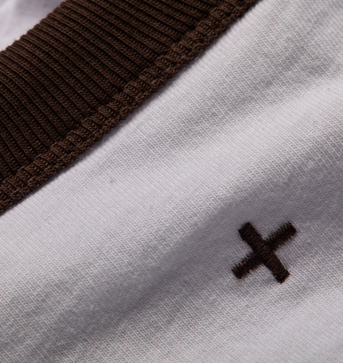 Muscle Ringer Tee - White/Espresso