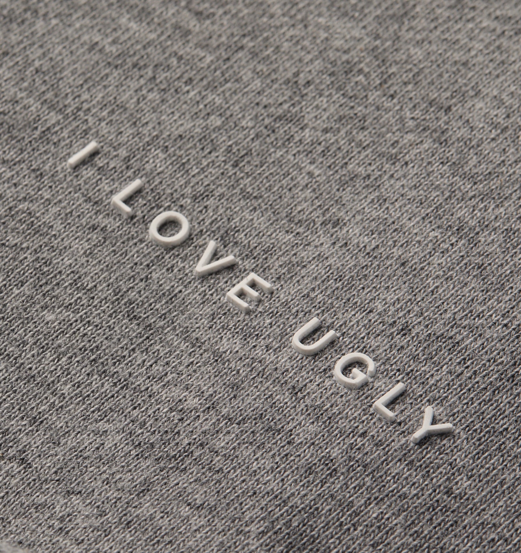 Oversized Crew - Grey Marle
