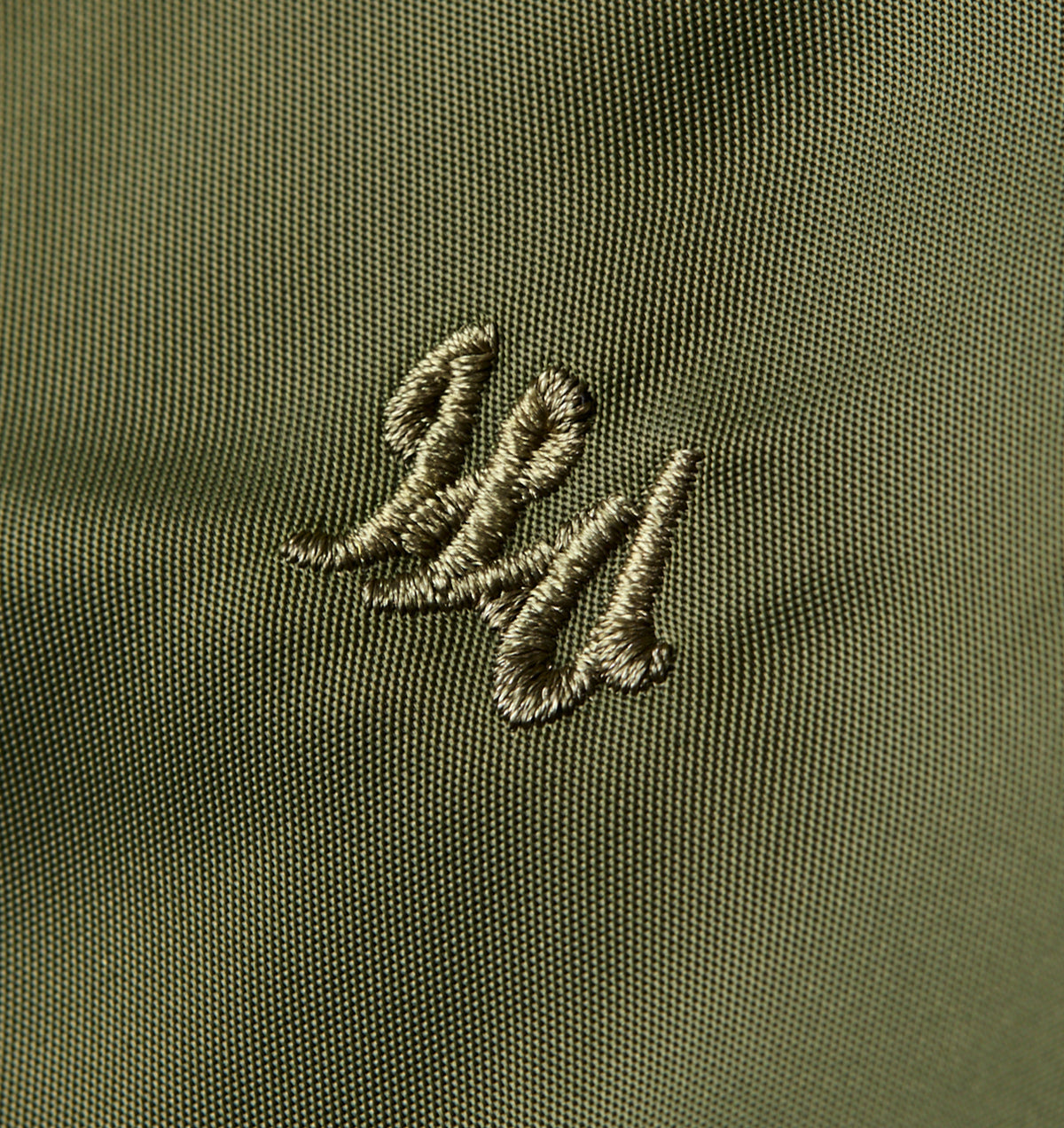 Nylon Bomber Jacket - Army Green