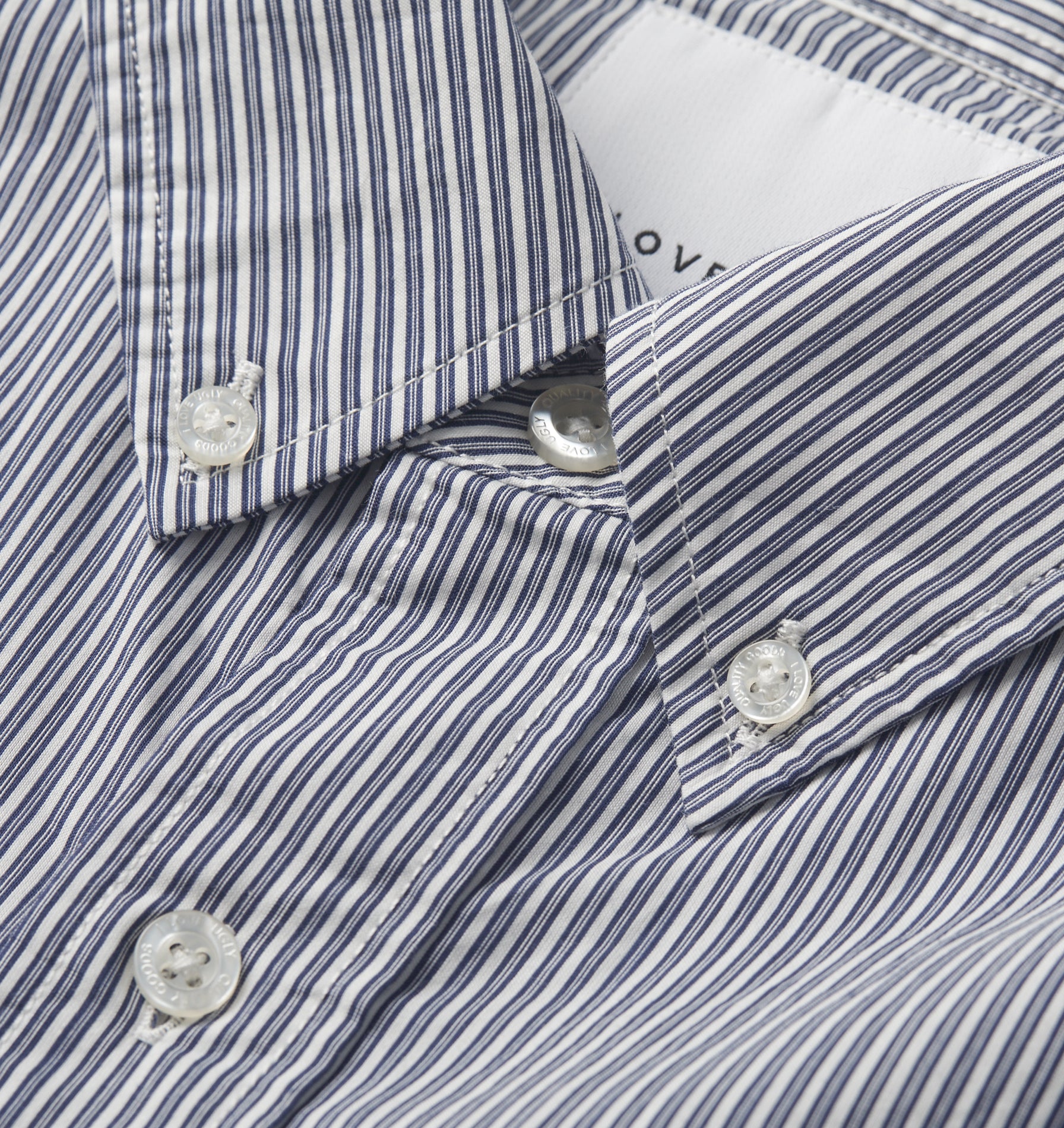 Kingston Overshirt - Blue/White Stripe
