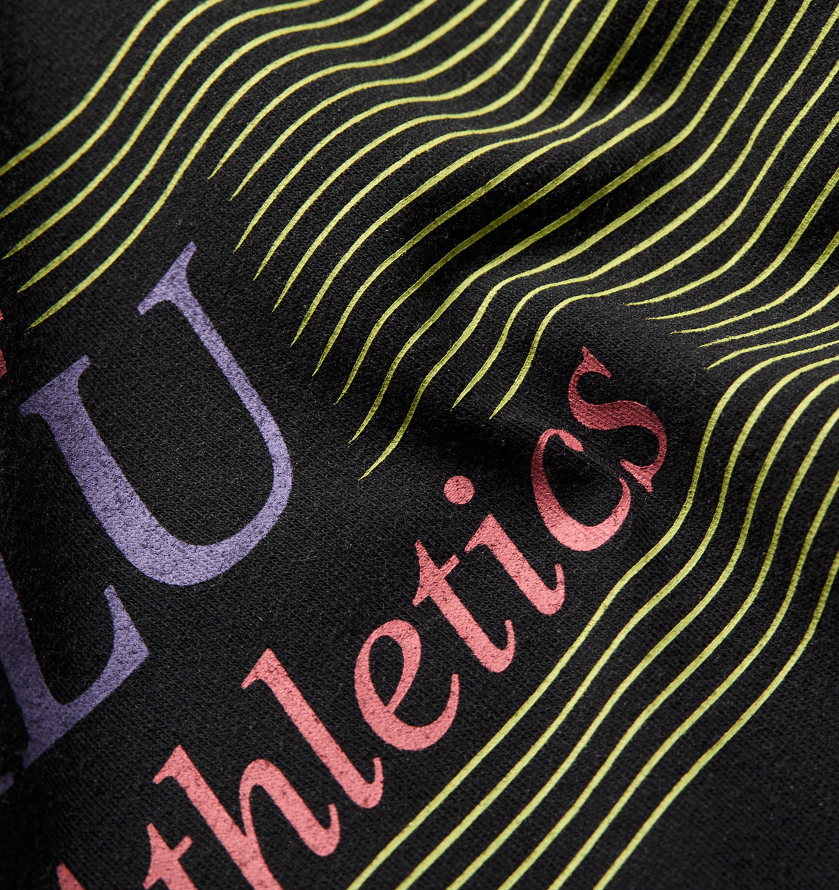 Athletics Cotton Active Crop Tee - Faded Black