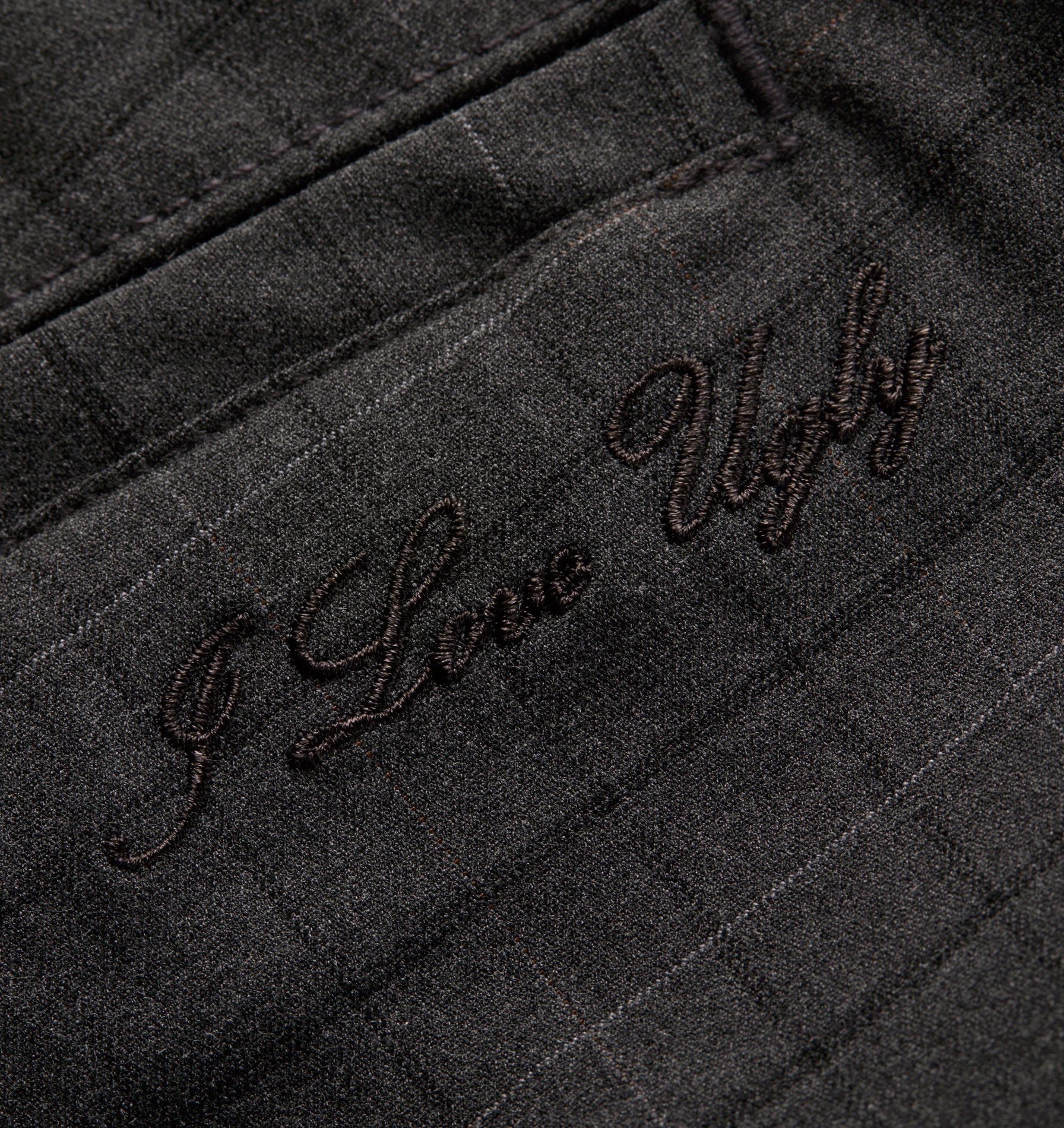 Winston Pant - Dark Grey Check