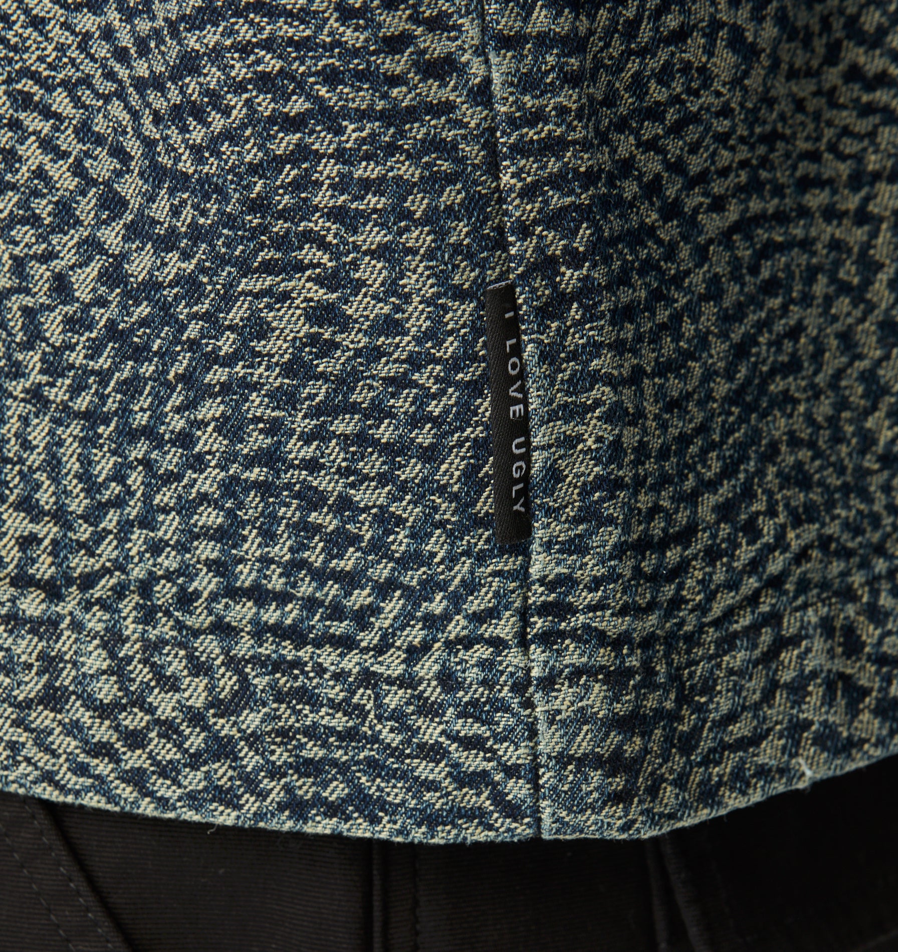 Textured Kai Denim SS Shirt - Aged Indigo