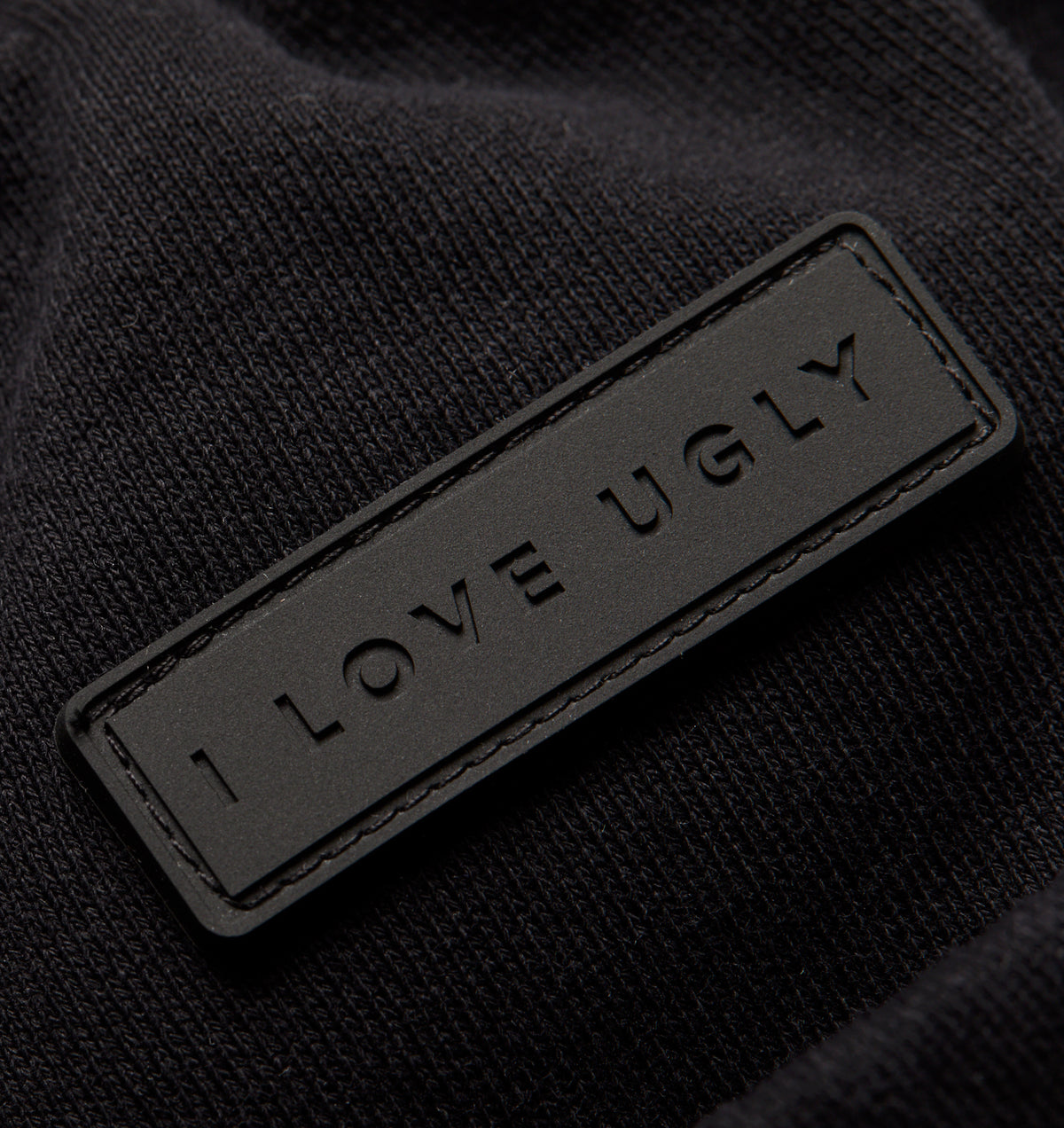 Longline Sweat Short - Faded Black