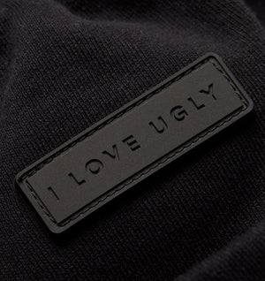 Longline Sweat Short - Faded Black