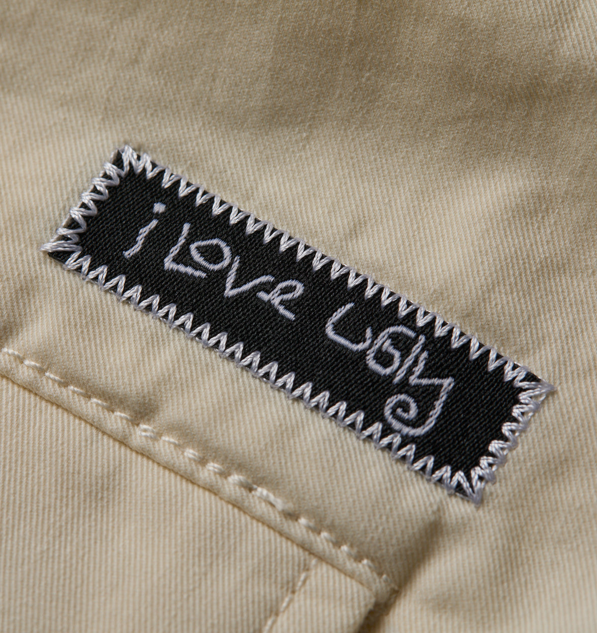 Wide Pleat Short - Ecru