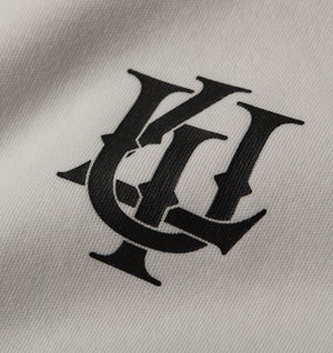 Monogram Interlock Crop Box Tee - White