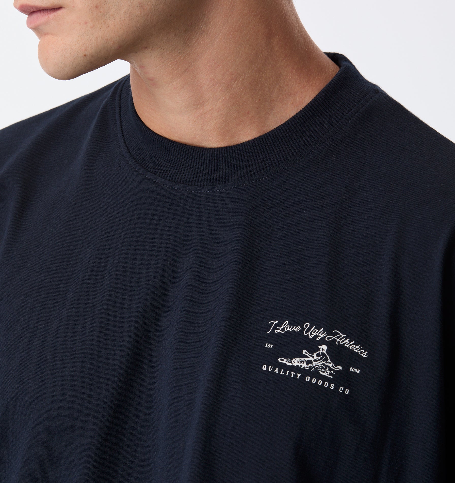 Athletics Box Tee 2.0 - Midnight Navy