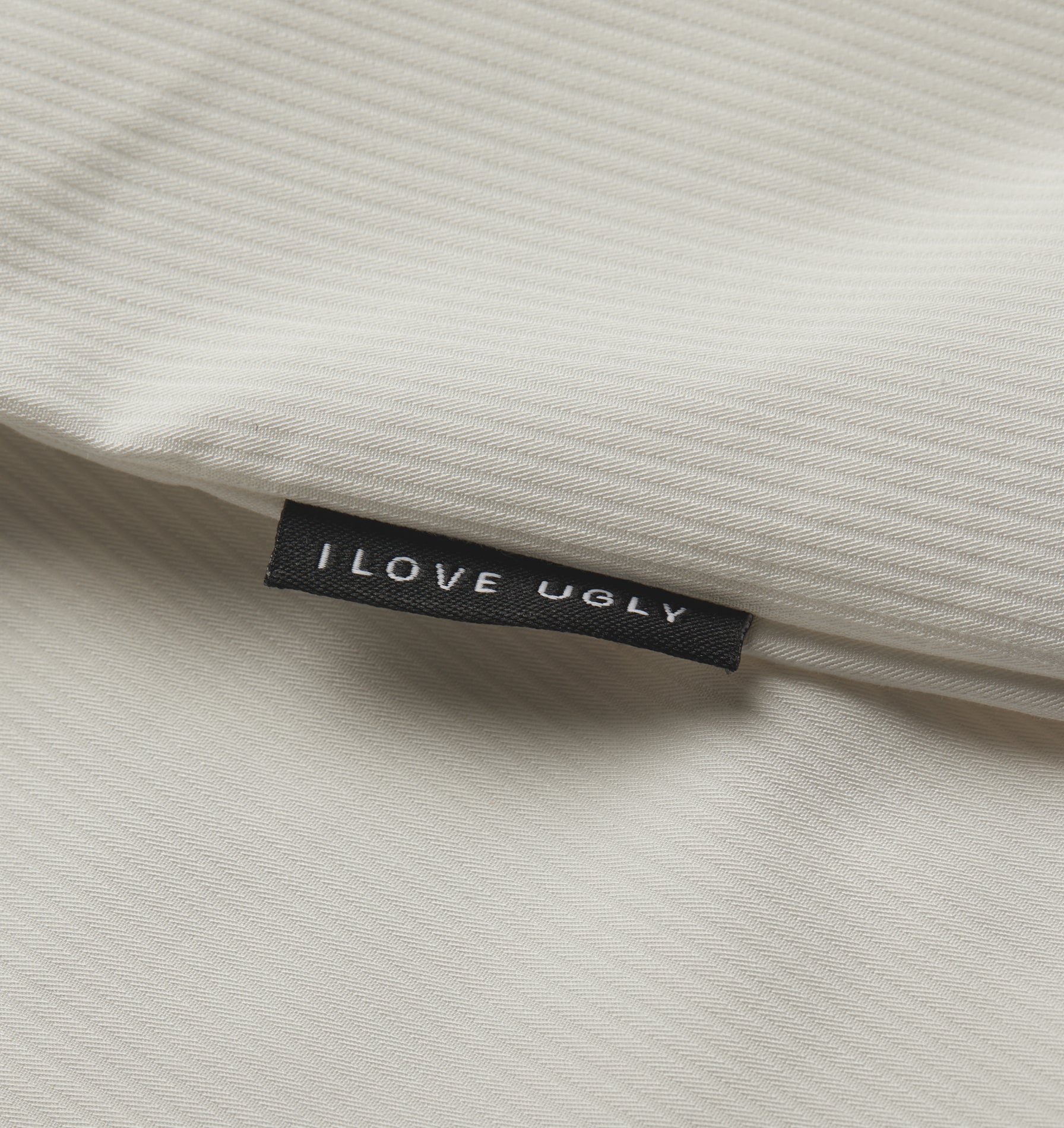 Textured Box Cuban Collar SS Shirt - White Stripe