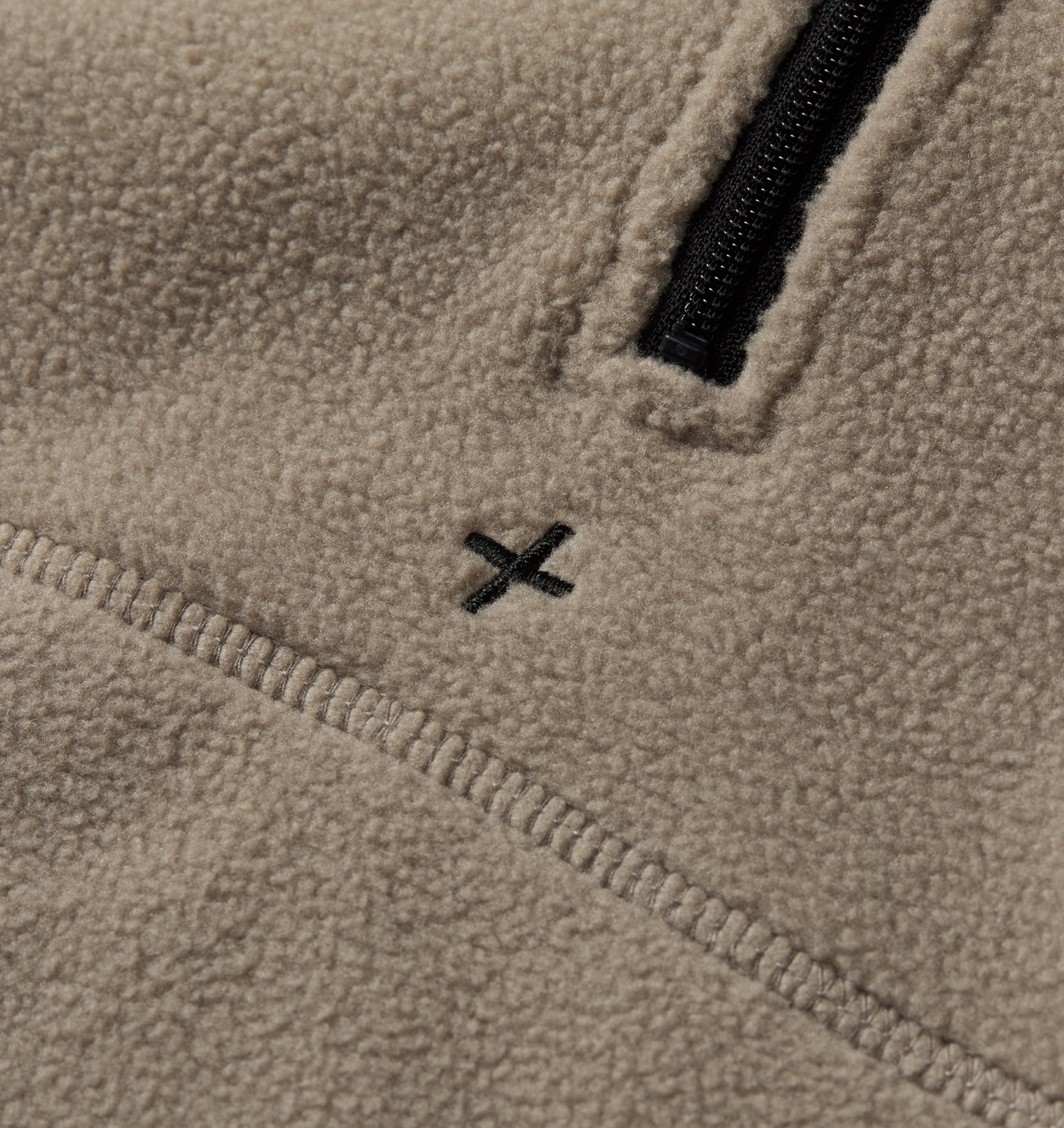 Active Hooded Fleece - Taupe