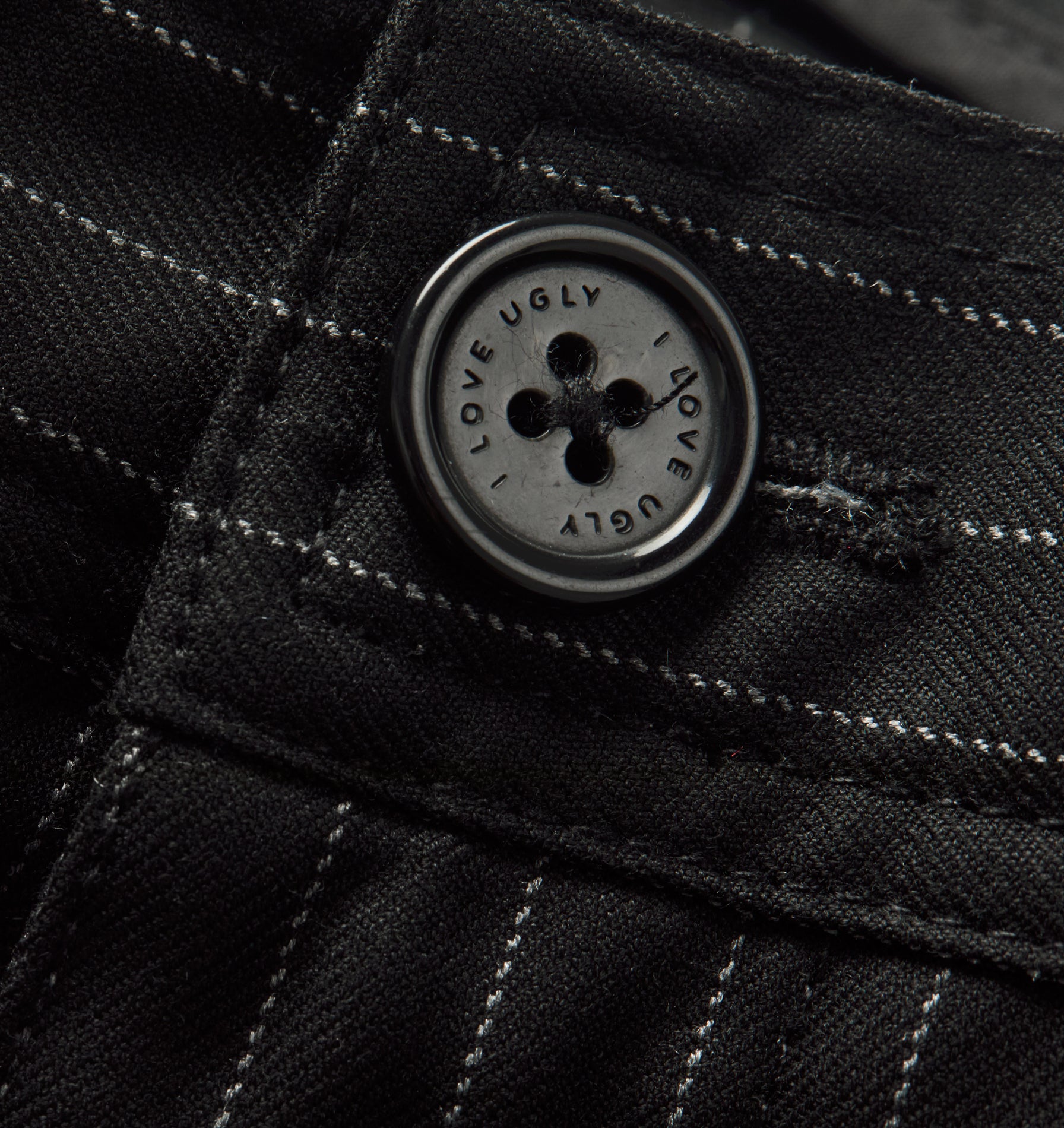 Winston Pant - Black Pinstripe