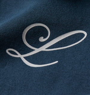 Letter Mono Box Hood 2.0 - Marine Blue