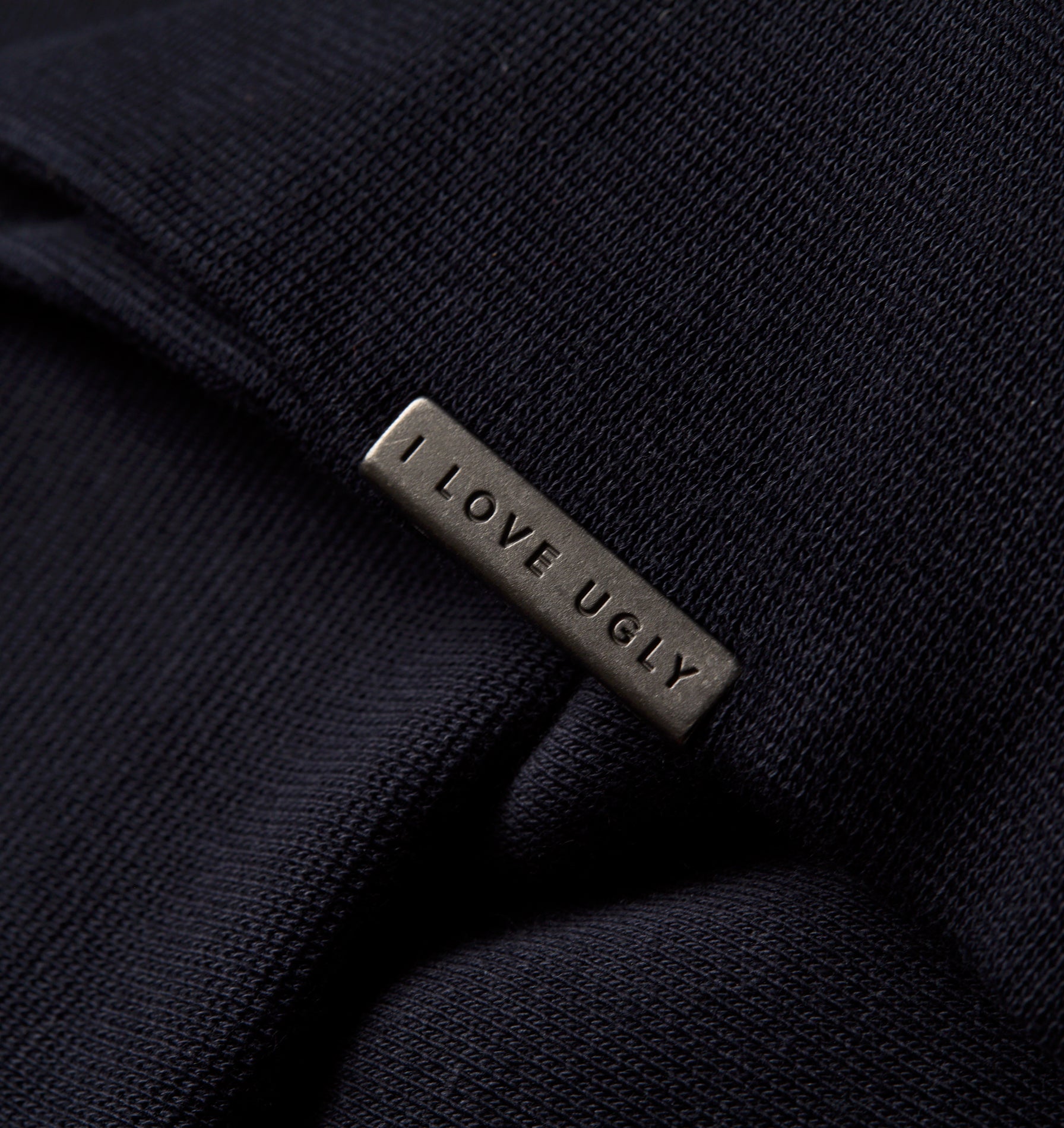 Heavy Box Crop Crew - Midnight Navy