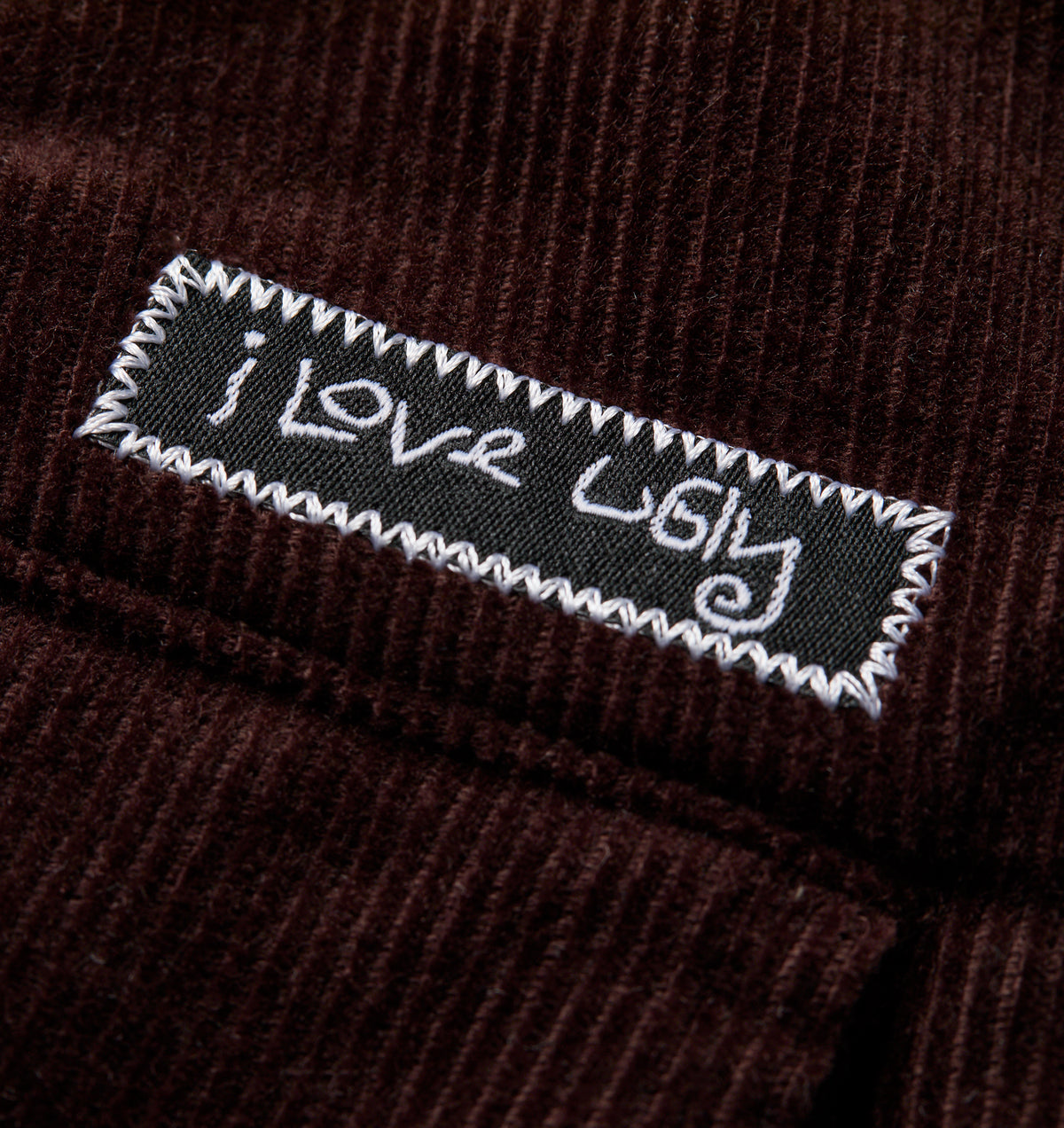 Wide Pleat Short - Espresso Cord