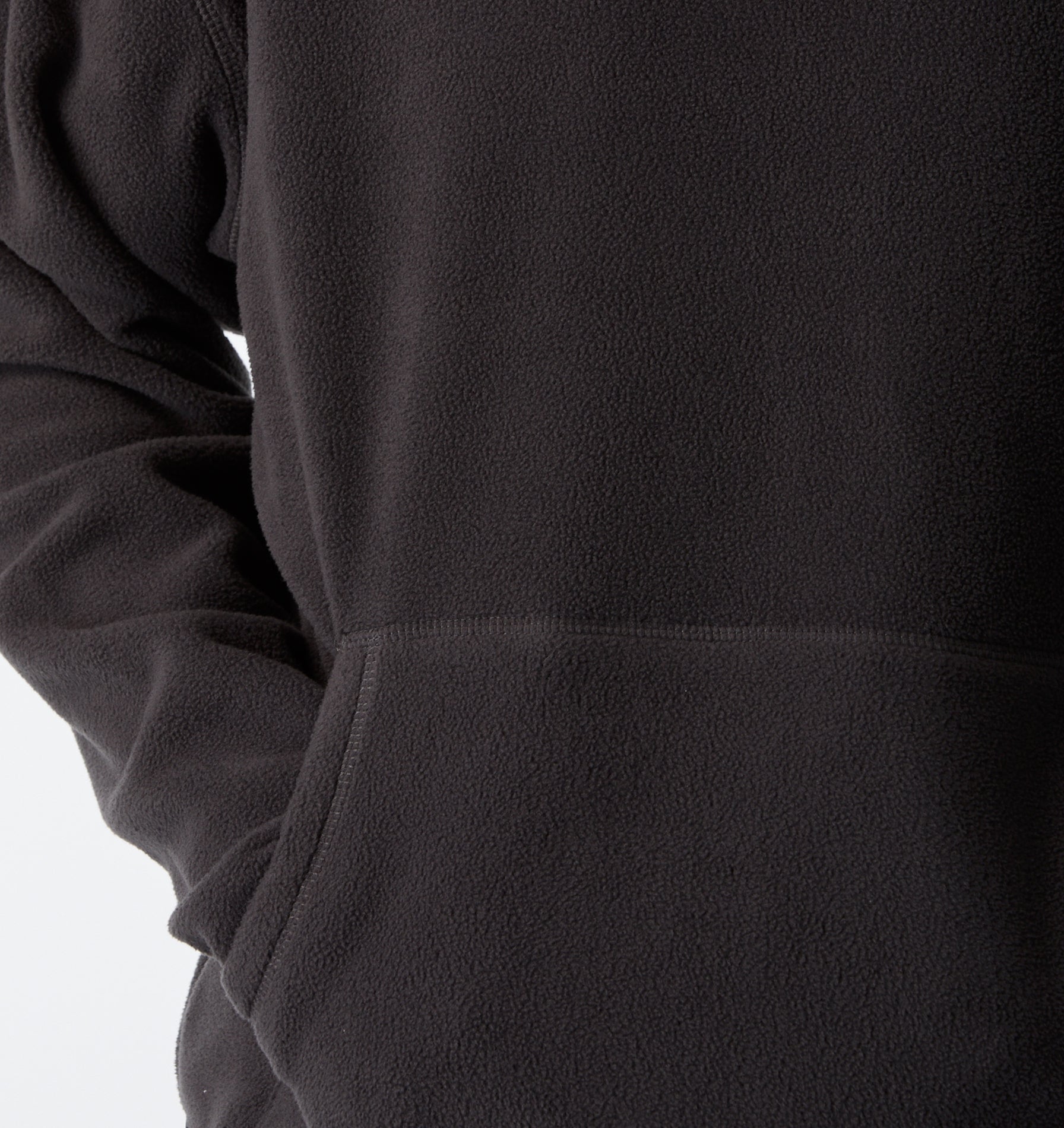 Polar Fleece Hood - Charcoal