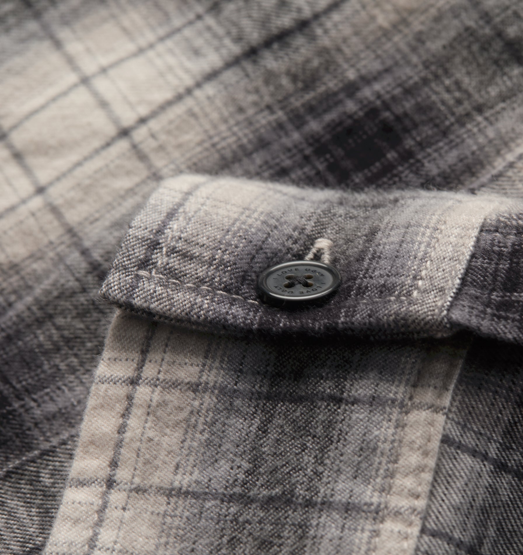 Flannel Shirt - Black/Grey Check