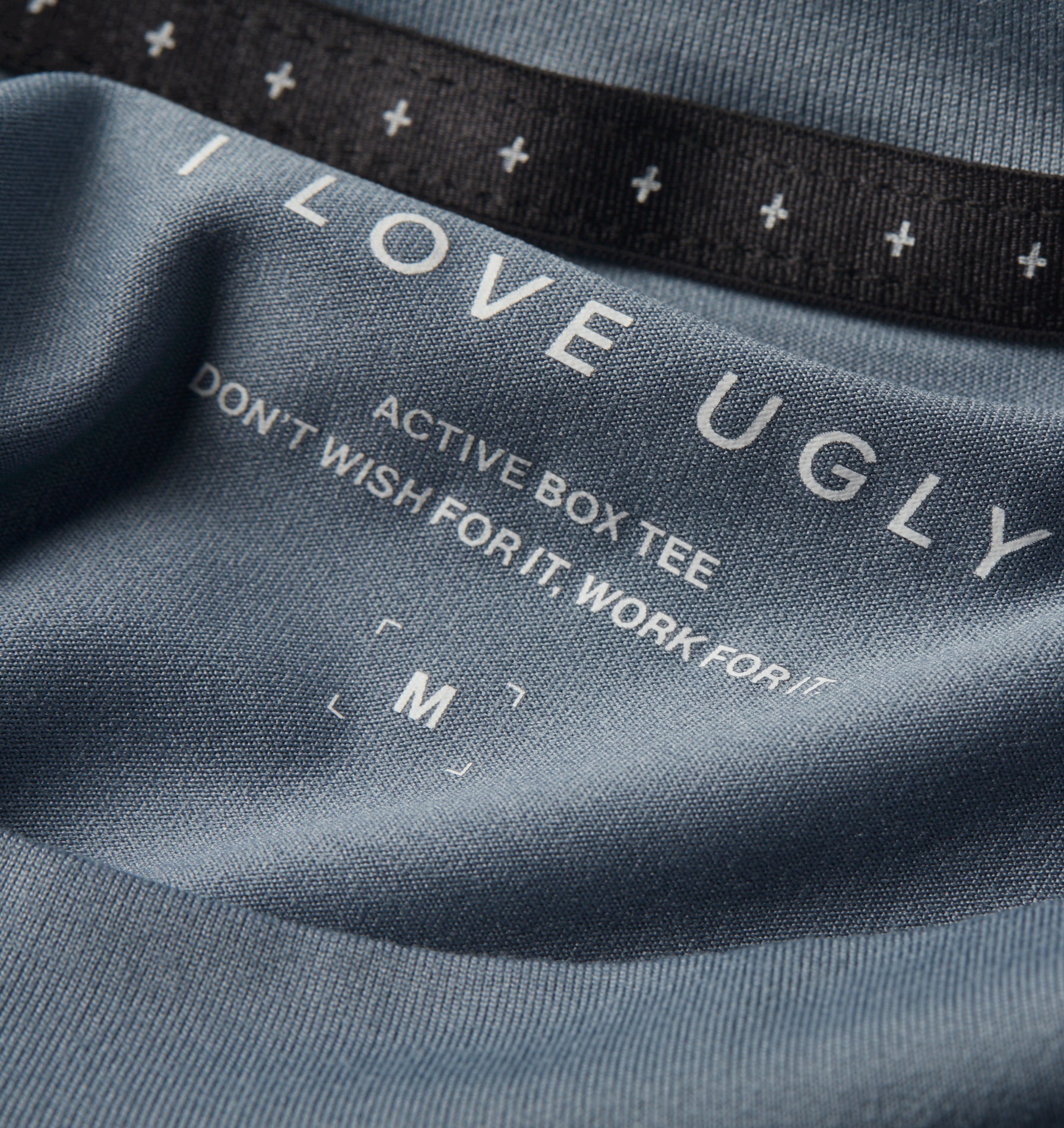 Active Box Tee - Fog Blue