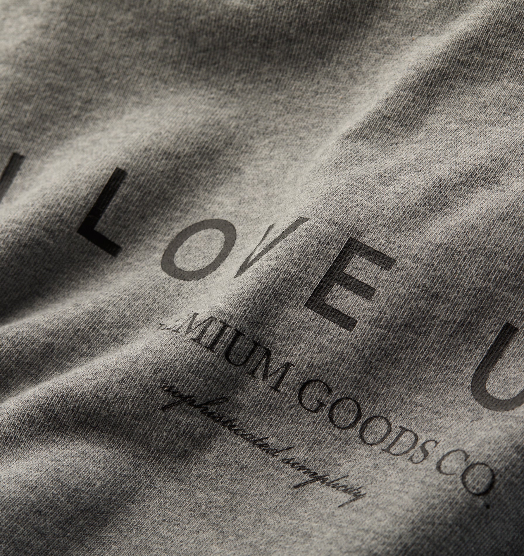 Logo Box Hood 2.0 - Grey Marle