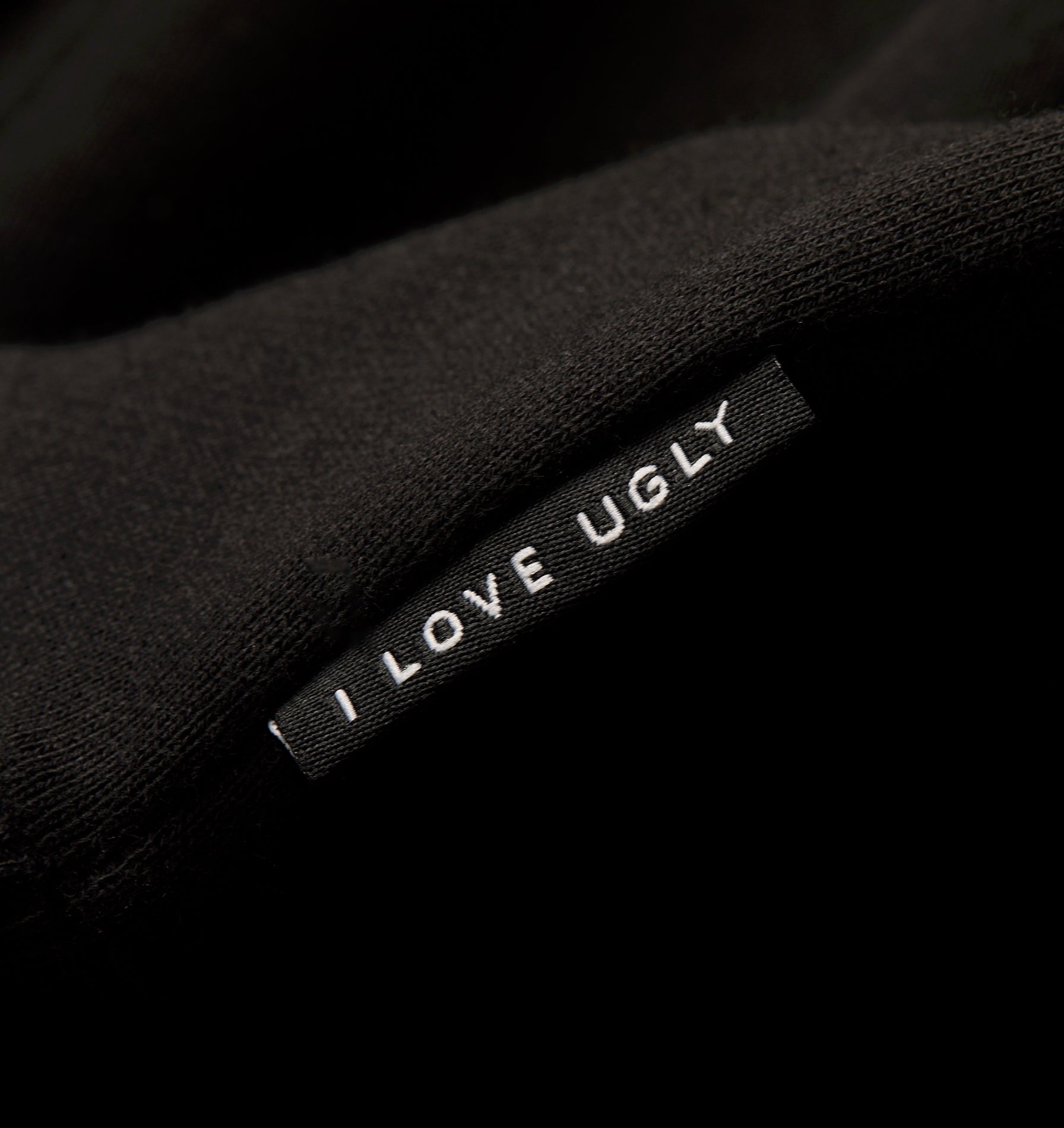 Uniform Logo Hood - Black