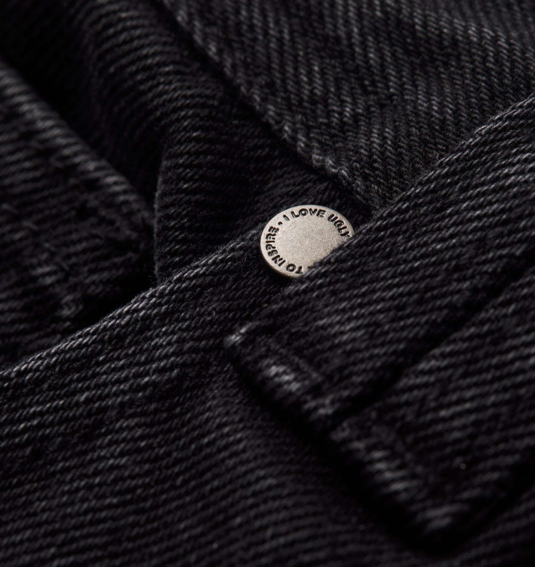 Clean Carpenter Short - Washed Black