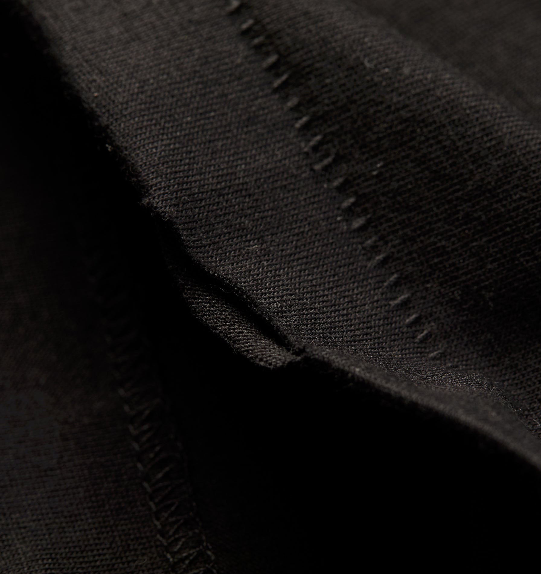 Cotton Active Crop Tee - Black