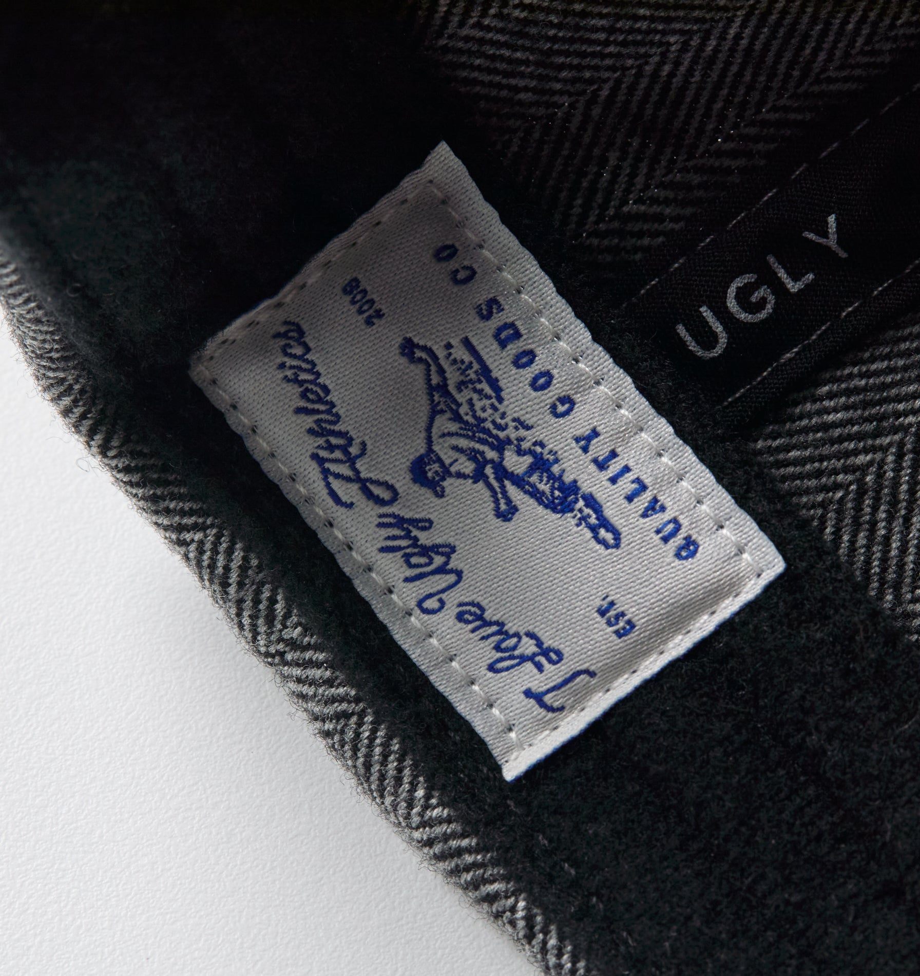 Amour Ryder Cap - Grey Herringbone