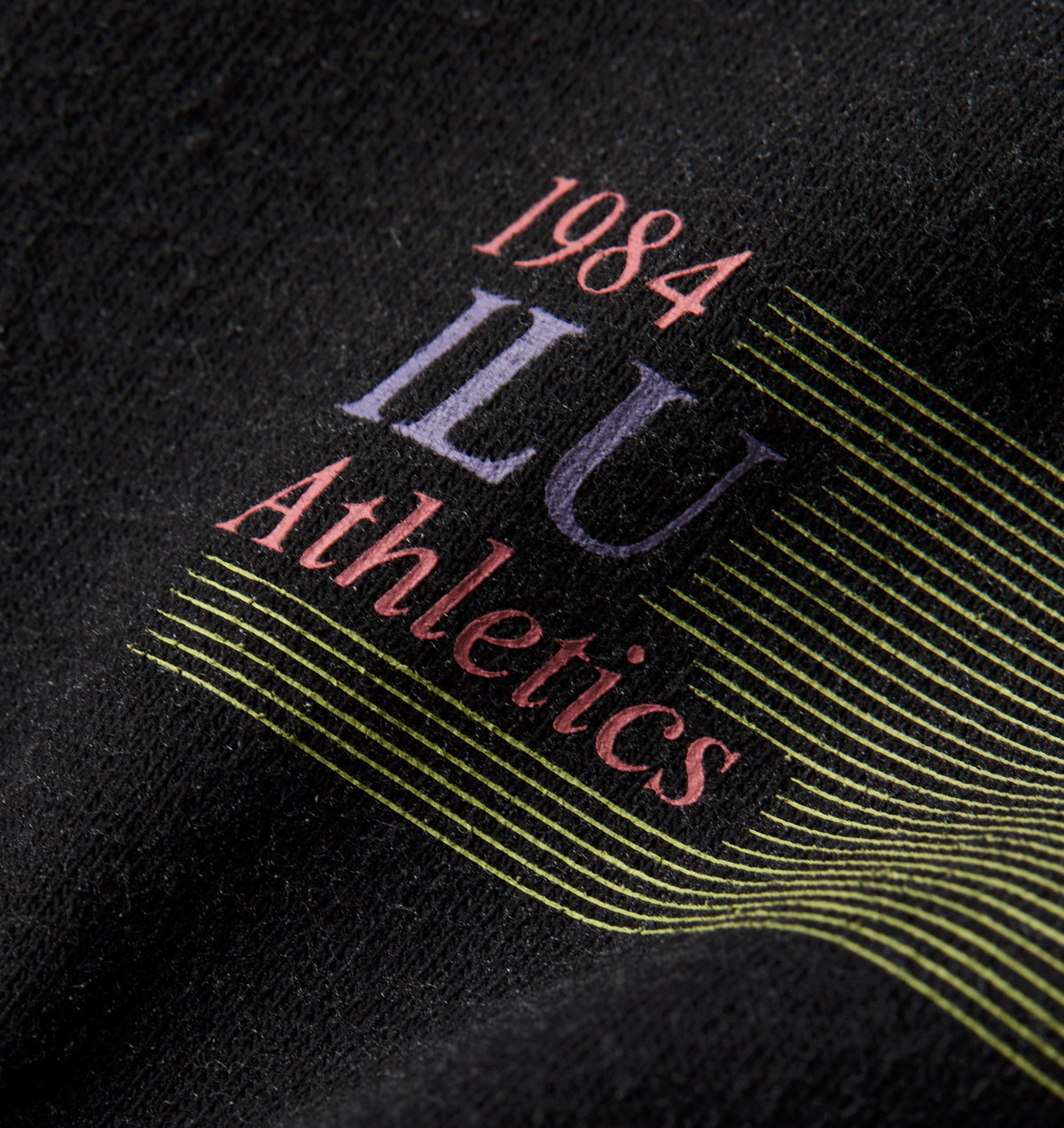 Athletics Cotton Active Crop Tee - Faded Black