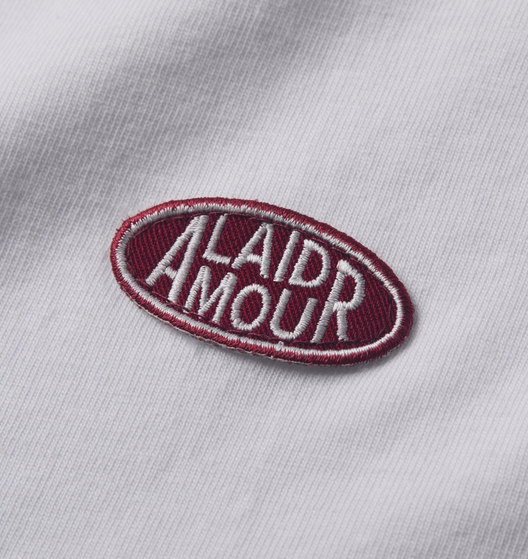 Patch Ringer Tee - White/Red
