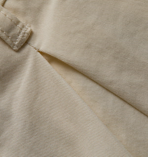 Wide Pleat Short - Ecru