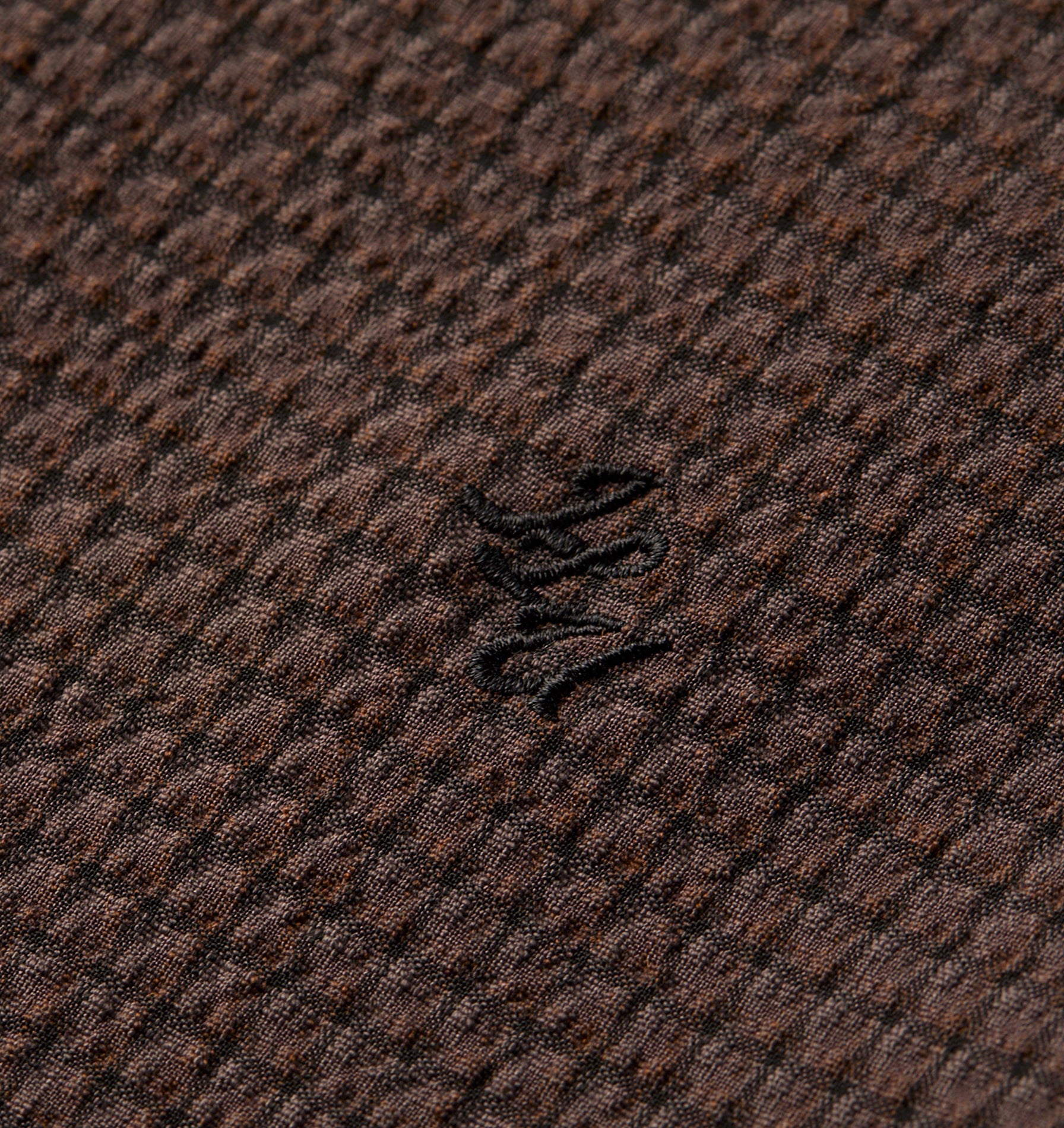 Dawson Boxy SS Shirt - Brown Check