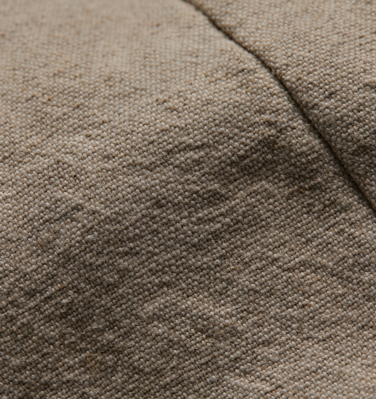 Linen Michael Pleat Short - Bone