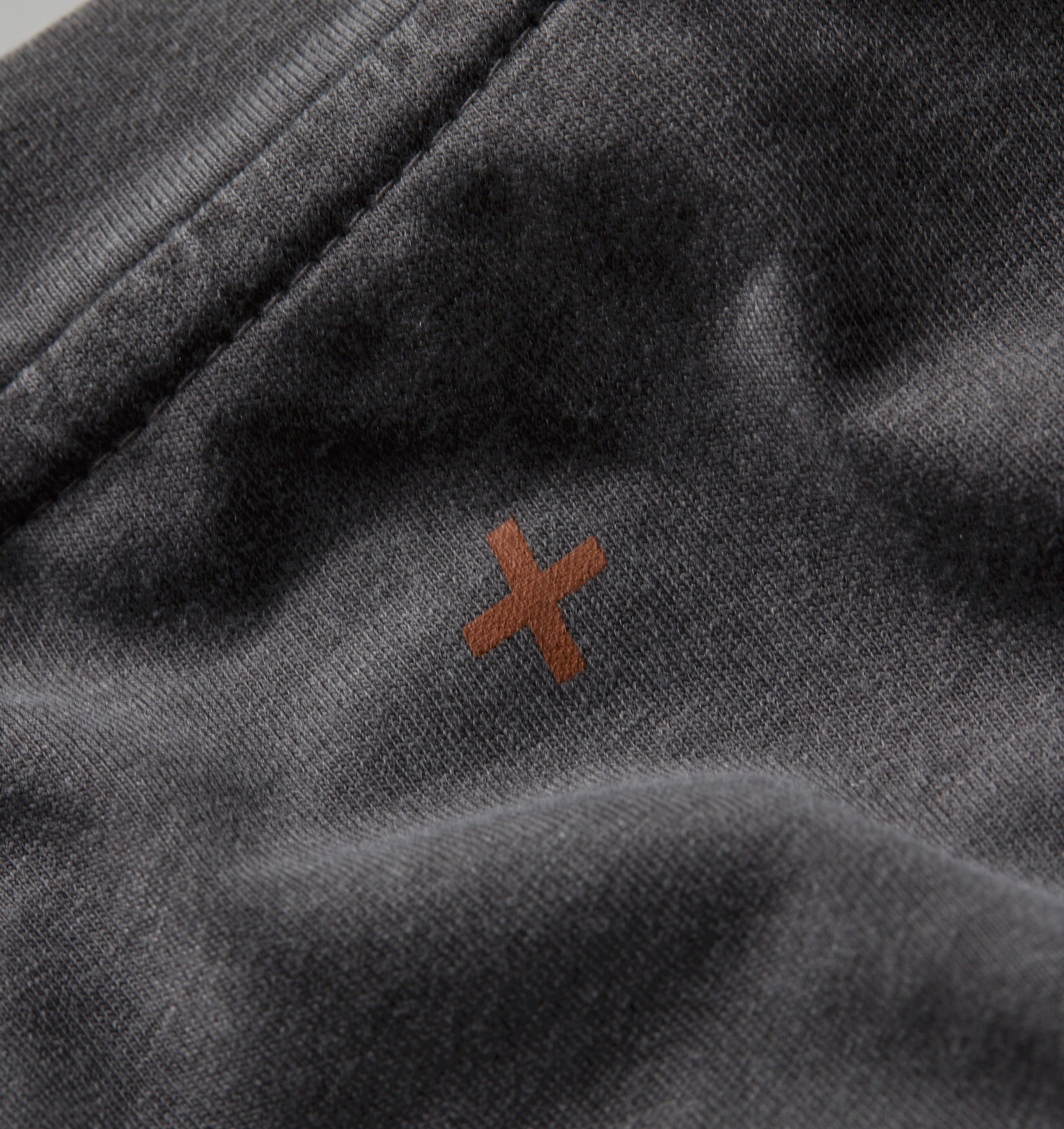 Liquified Active Cotton Box Tee - Washed Black