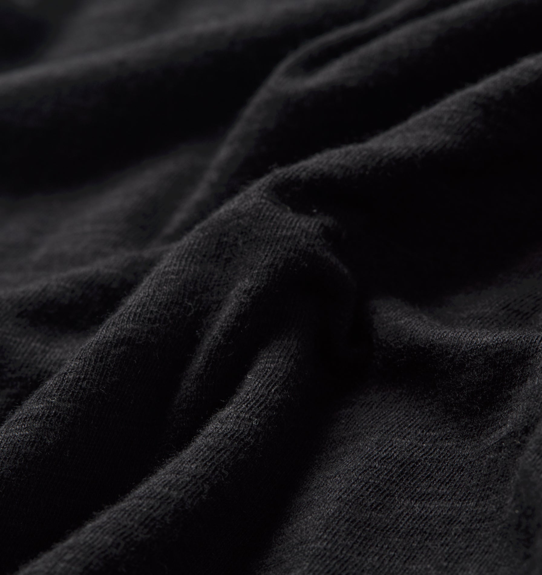 Slub Isaac Tee - Black