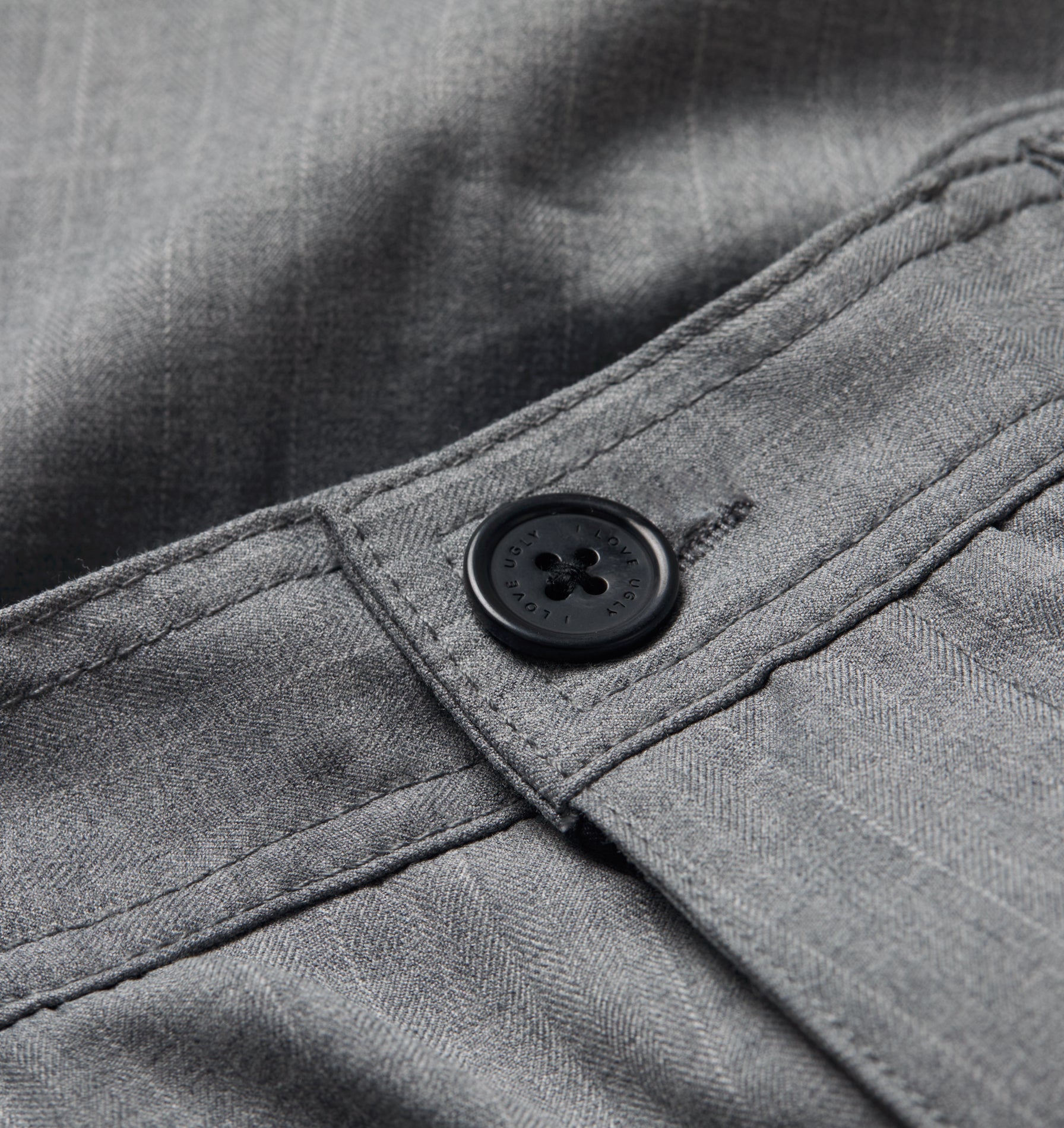 Winston Pant - Grey Pinstripe