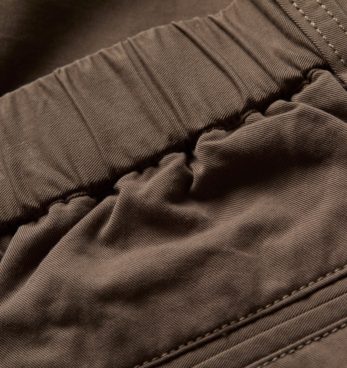 Cotton Albert Pleated Pant - Mushroom