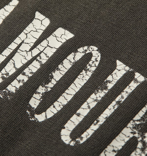 Amour Crop Tank - Washed Black