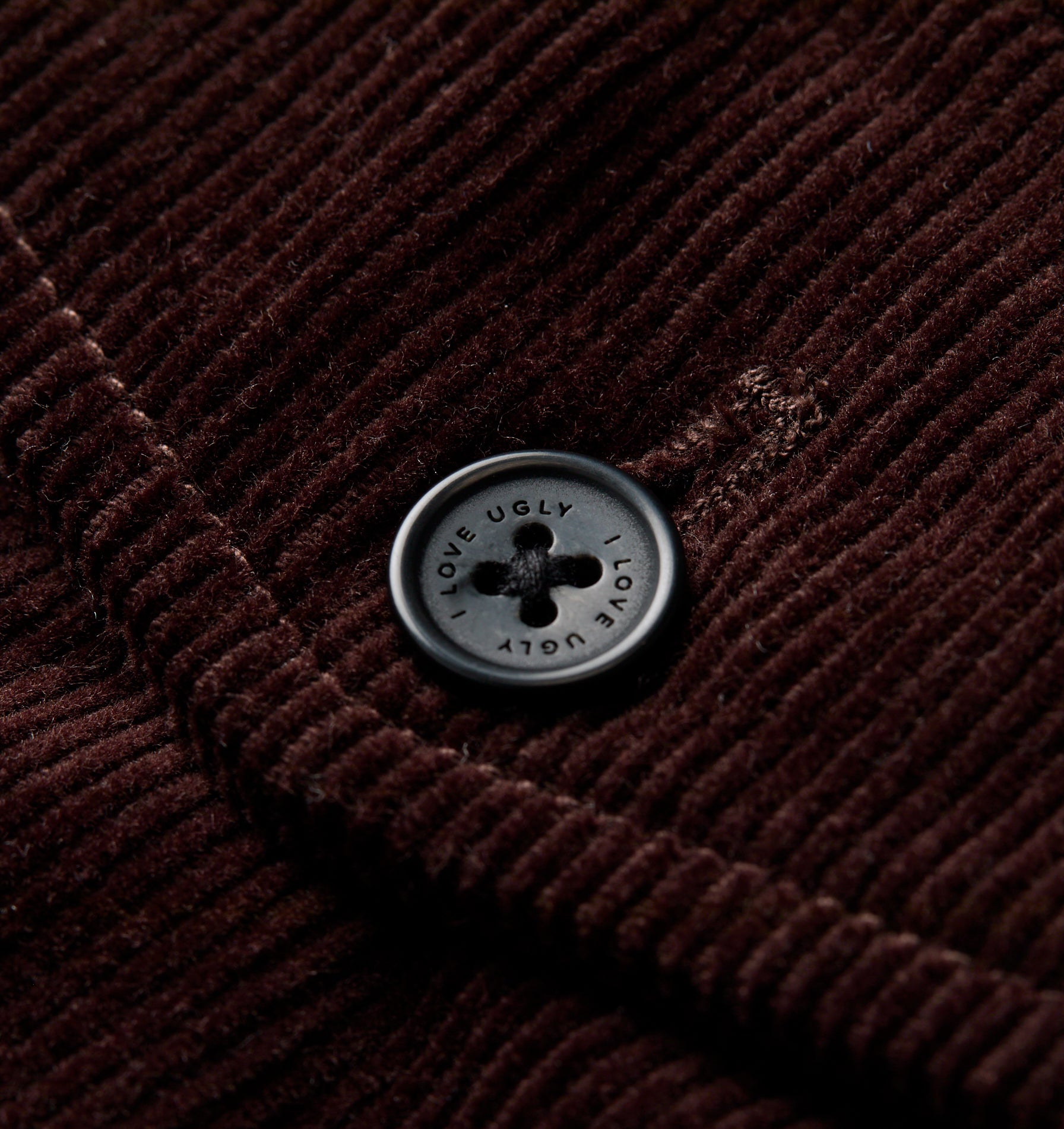 Wide Pleat Short - Espresso Cord