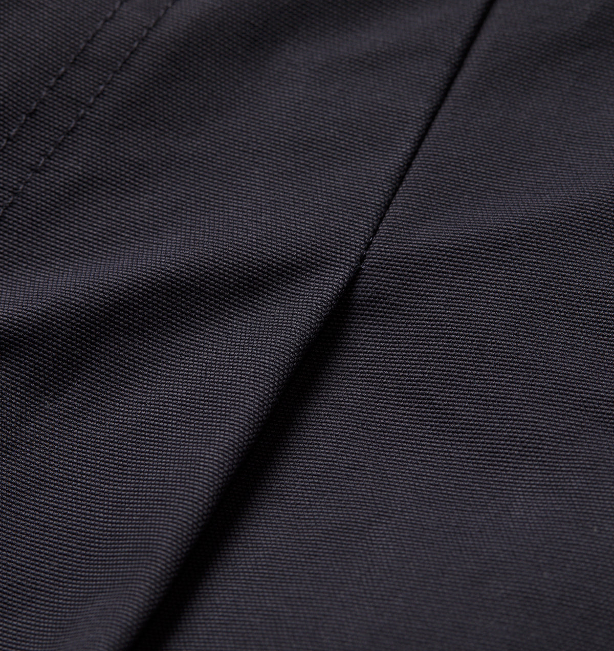 Pleat Canvas Pant - Indigo