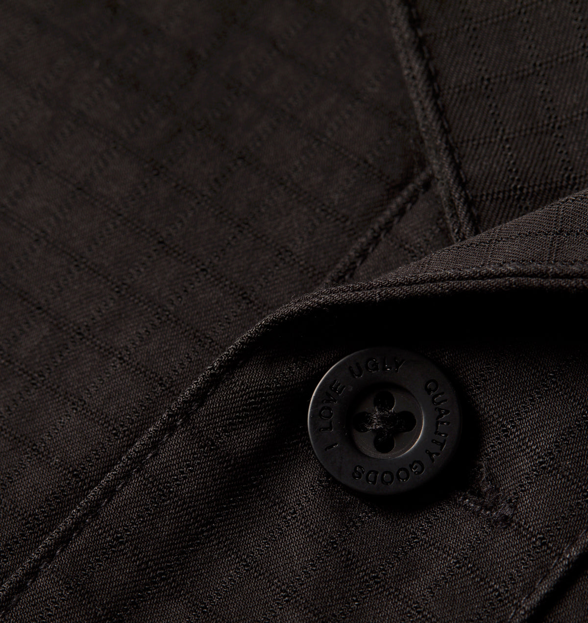 Pullover Campus Shirt - Black
