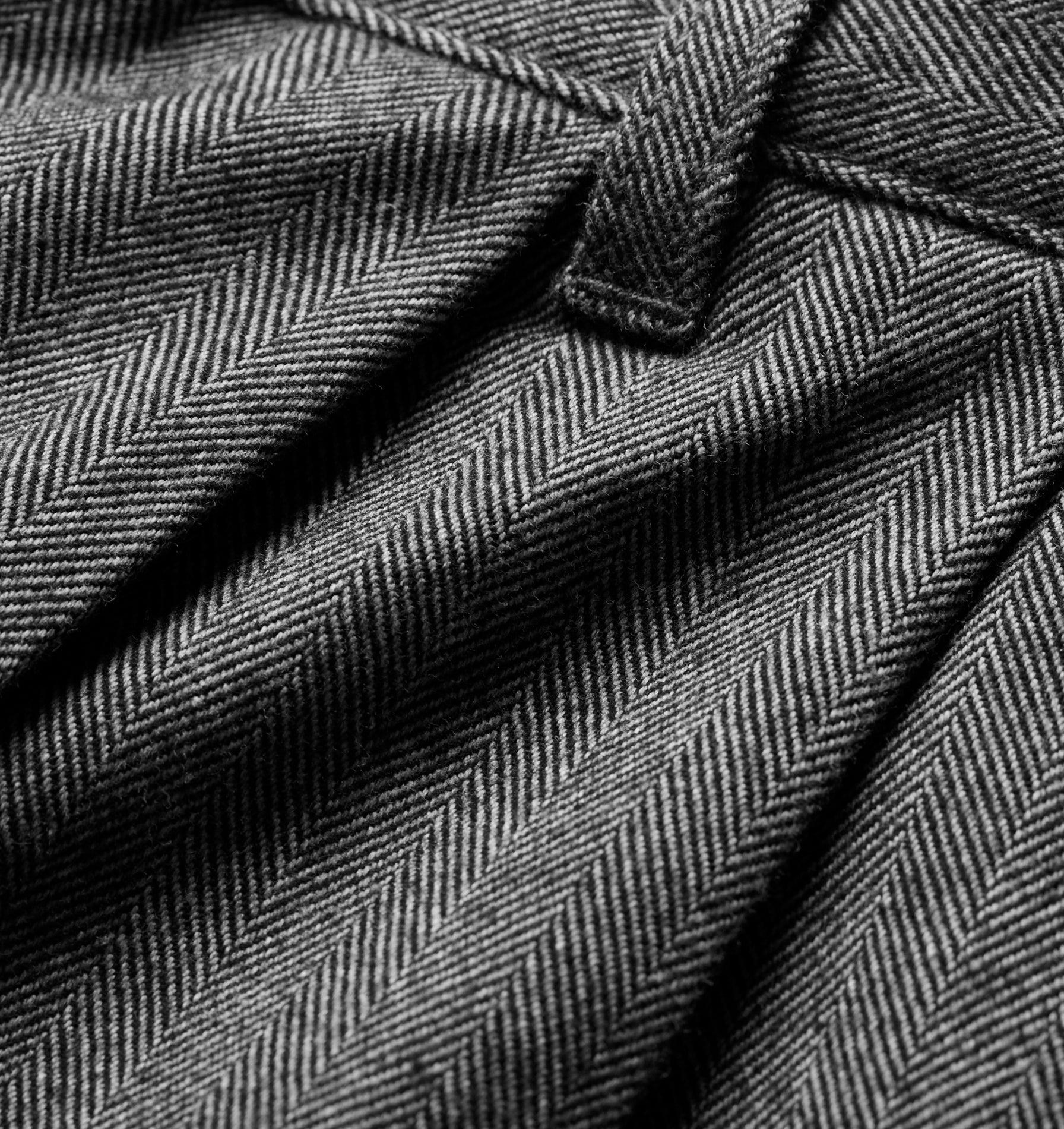 Winston Pant - Grey Herringbone
