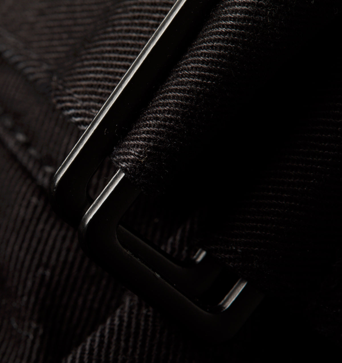 Belted Barrel Leg Pant - Black