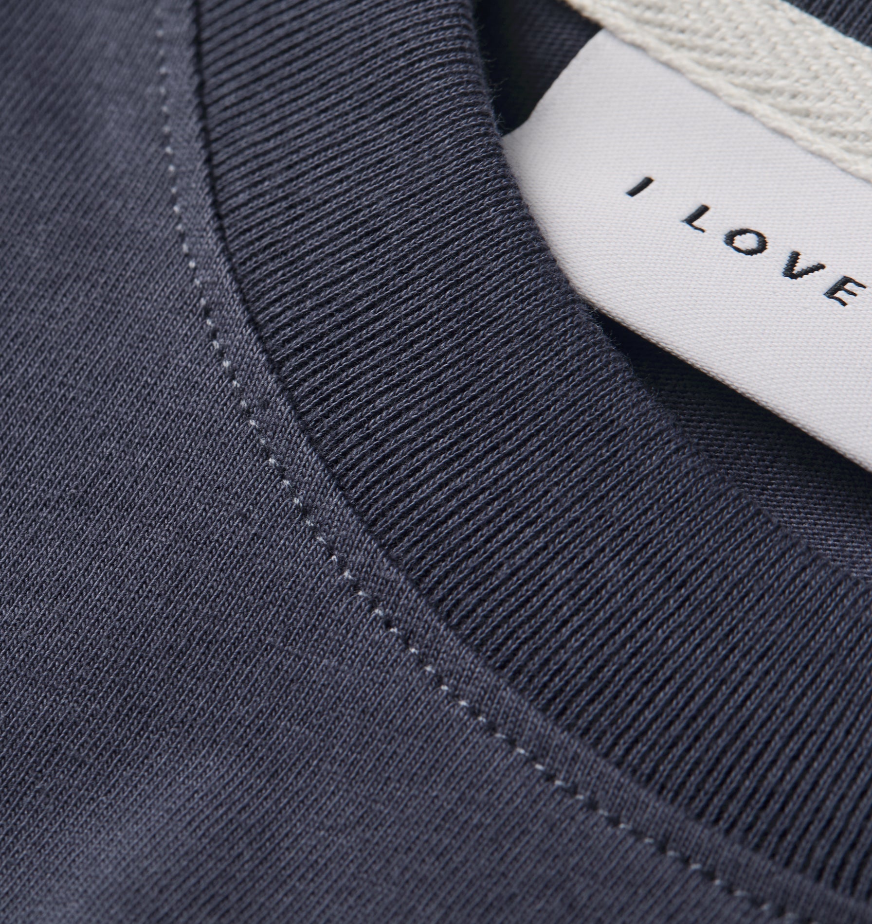 Hand Drawn Uniform Tee - Indigo