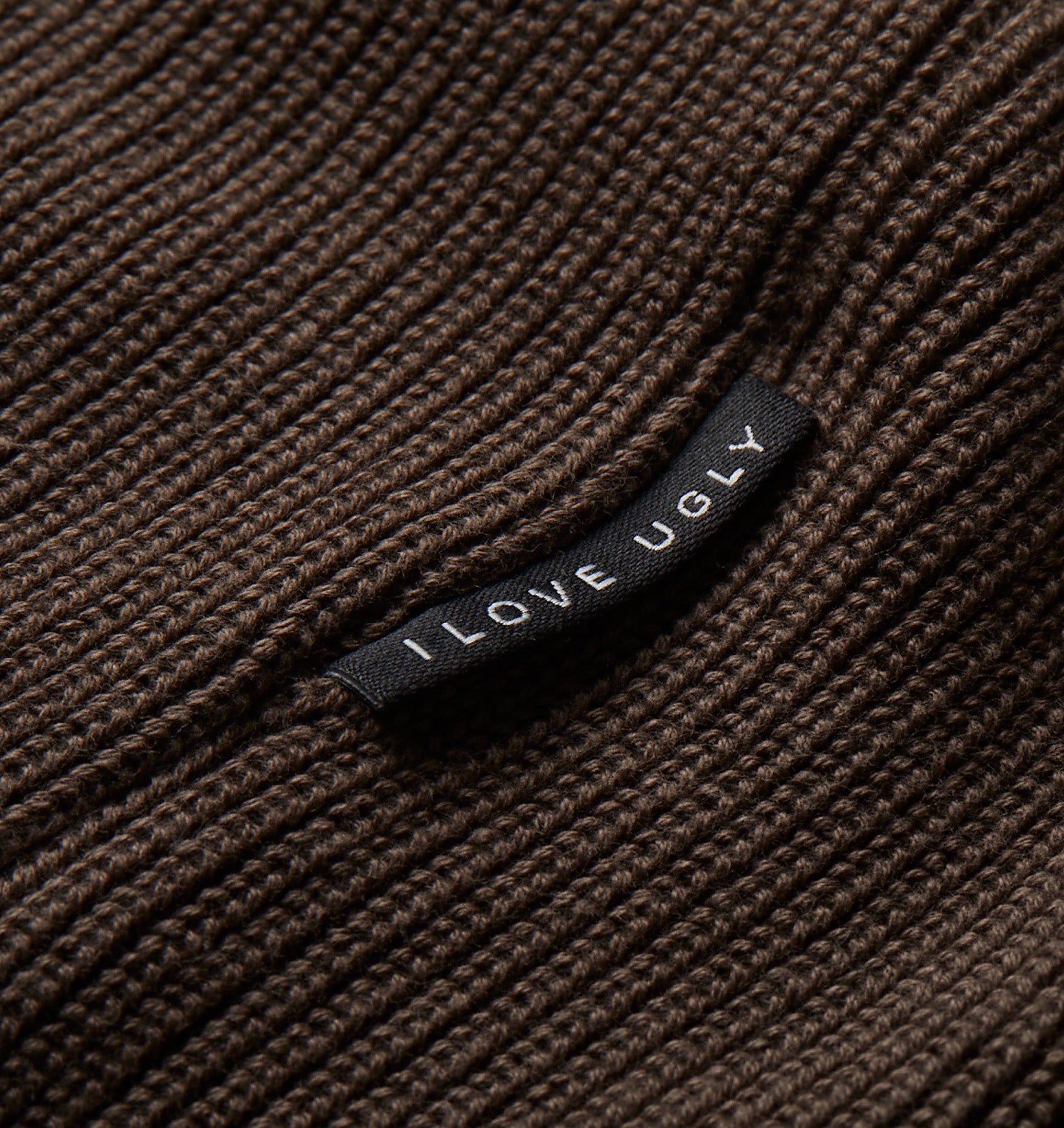 Knit Box Tee - Burnt Olive