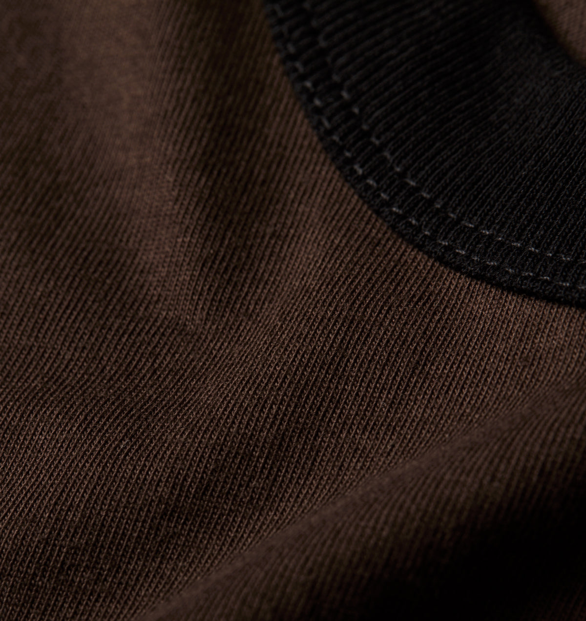 Muscle Ringer Tee - Espresso/Black