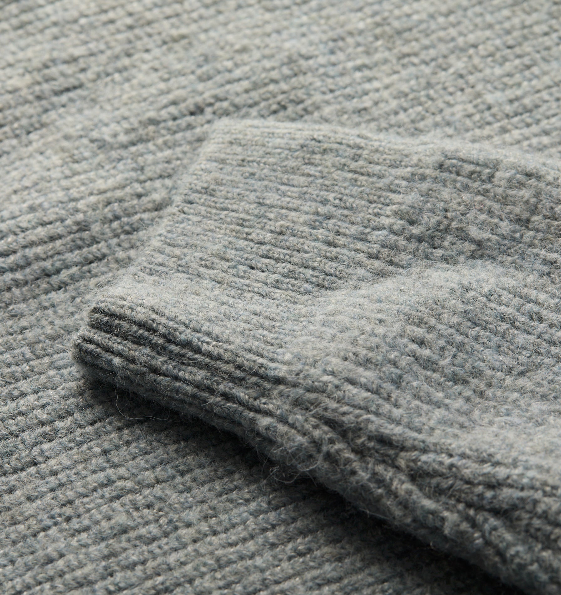 Knit Aldern Pullover - Oil Blue